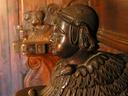 Old wood carvings.